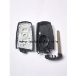 3 boutons clef intelligente coque pour BMW